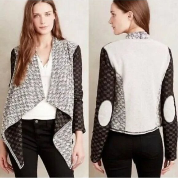 Anthropologie Saturday Sunday Luci open front cardigan sweater M - Picture 1 of 12